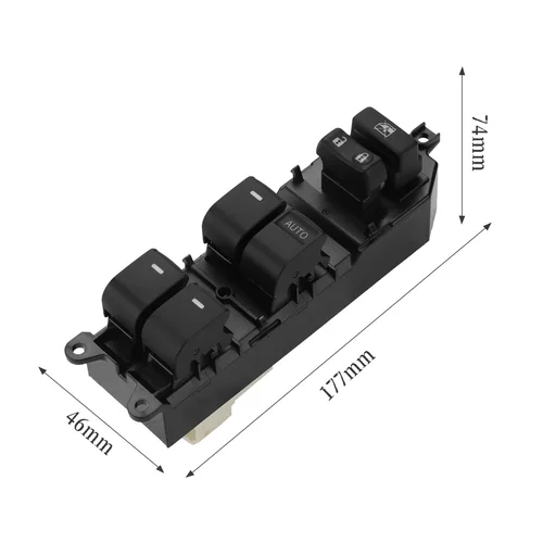 Imagen 2 del producto 84820-06100 8482006100 LHD RHD regulador de botón de interruptor de ventana eléctrica de coche para Toyota RAV4 Camry Corolla Yaris Vios Highlander