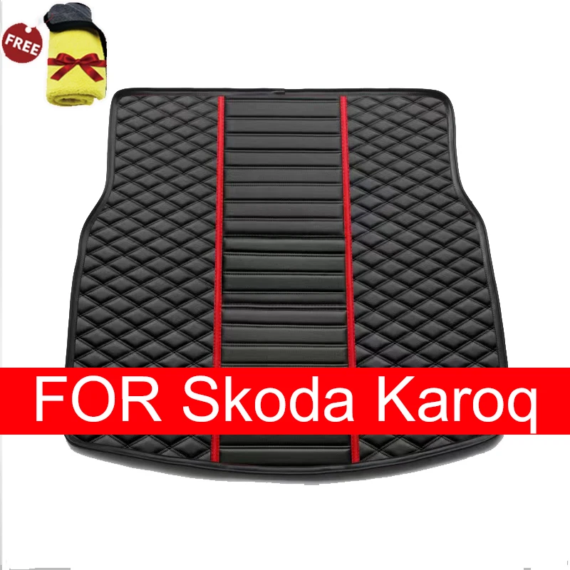 Customized Car Trunk Mats for Skoda Karoq 2018-2022 Kamiq 2018-2022 Kodiaq 2019-2023 Interior Details