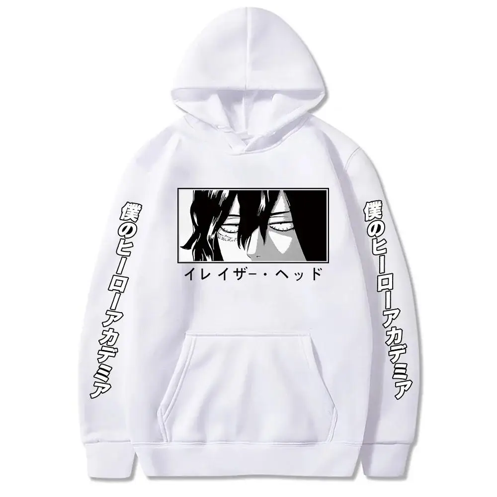 

2025My Hero Academy Aizawa Shota Eyes, милые толстовки с принтом аниме, женские повседневные толстовки в стиле Харадзюку, модная женская толстовка с капюшоном