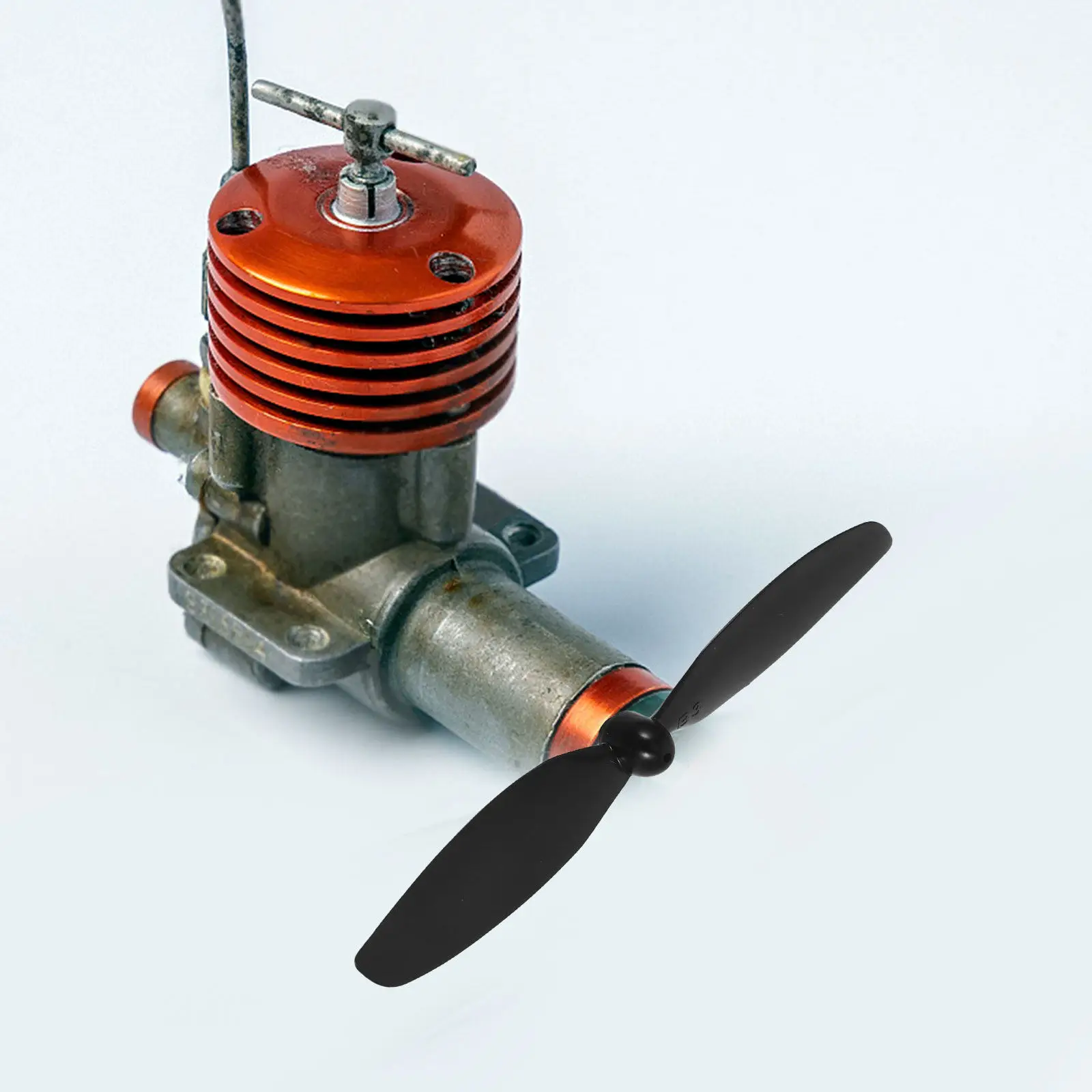 

10Pairs Rc Plane Airplane Propeller Plastic Replacement Parts Mini 2-Vane Propeller Blades Accessories Mini Propellers