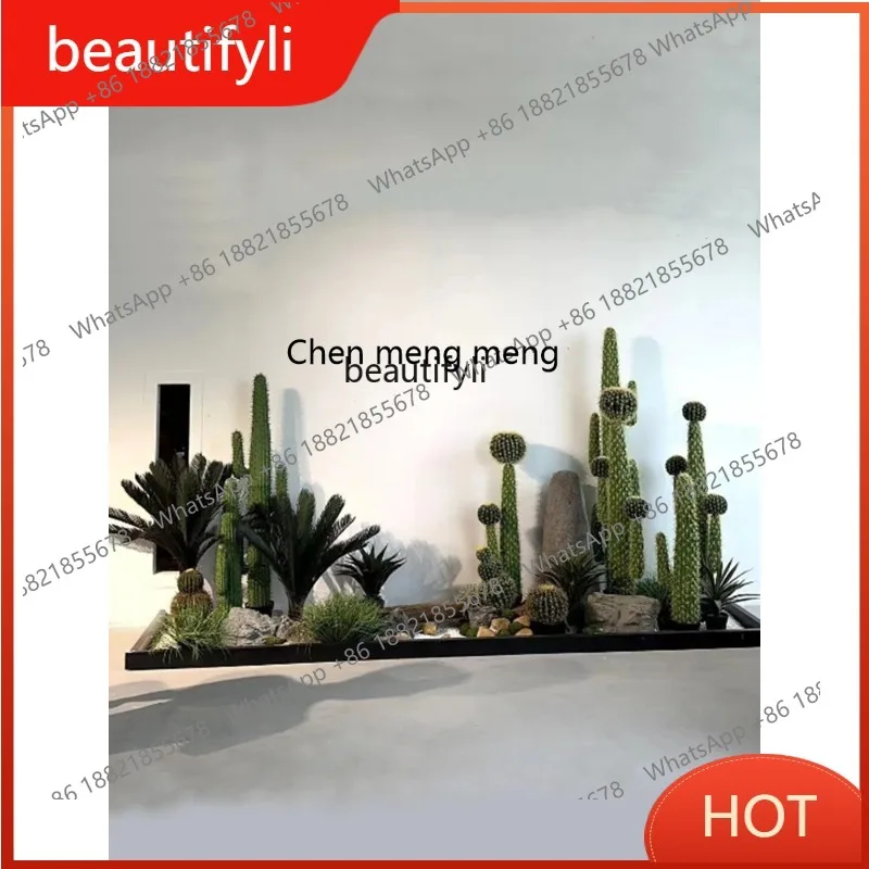 A85 Simulation Cactus Large Desert Plant Creative Micro Landscape Green Plant Floor Ornaments