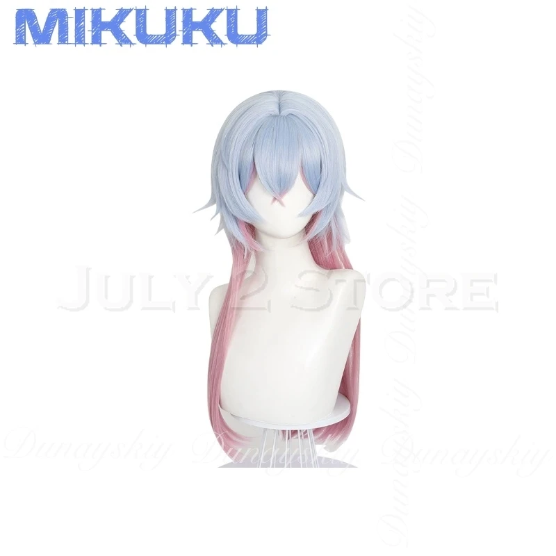 أرنب هول Genderswap أنيمي Mikuo الجنس يتحول تأثيري مع زائدة شعر مستعار أزرق وردي مع سترة بنطلون تأثيري حلي مليئة بالبدلة