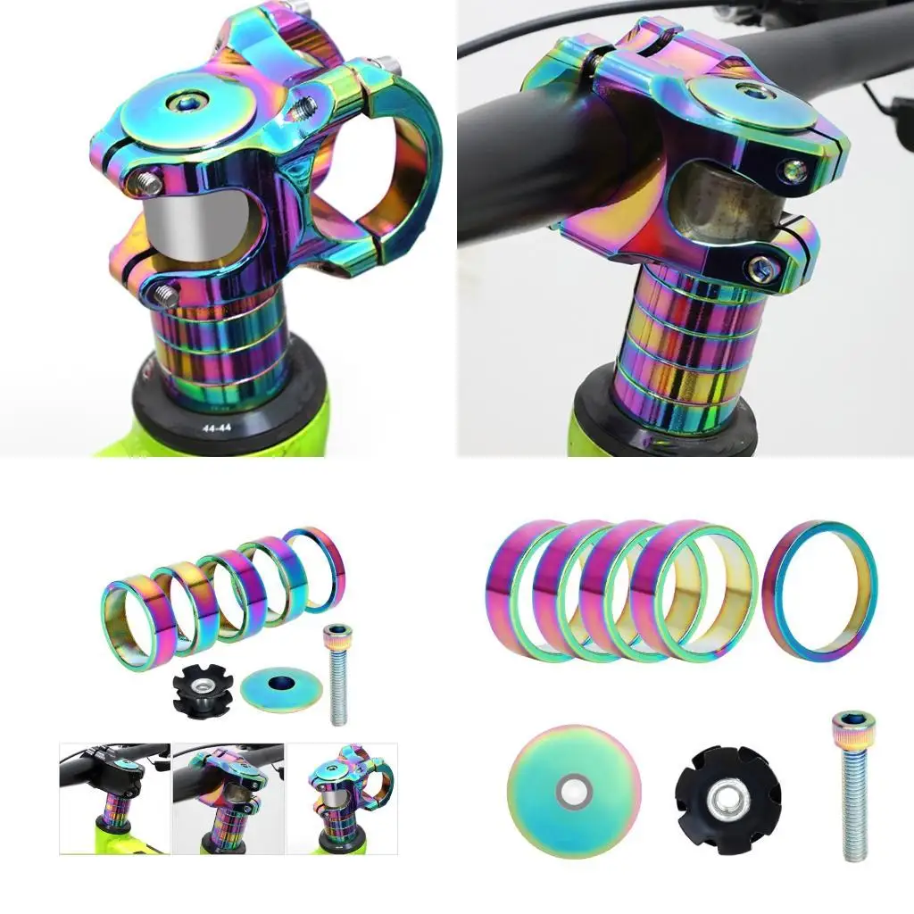 

652F Light Weight Bike Stem Headsets Spacers Bicycles Headsets Washer Bicycles Front Fork Stem Spacers Easy to Install