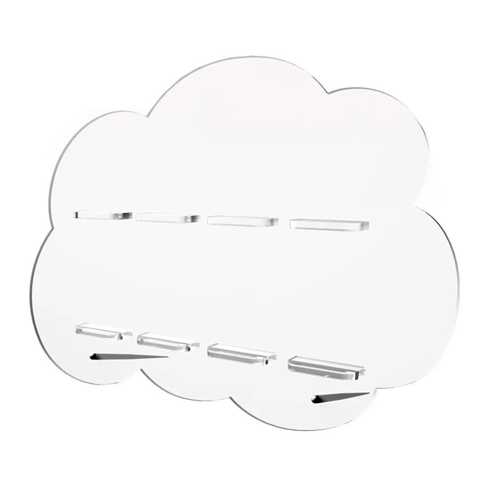 

Cloud Display Stand Cake Rack Dessert Cakes Macaron Storage Decorative Acrylic Ornament Holder