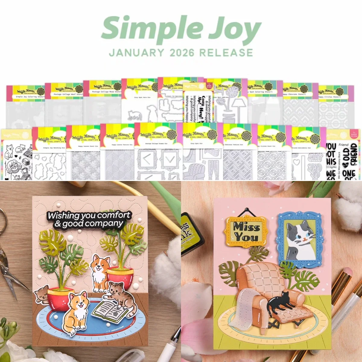 

Pot Culture Stamps 2026 NEW Cutting Dies Scrapbook Diary Decoration Stencil Embossing Template DIY Greeting Card Handmade
