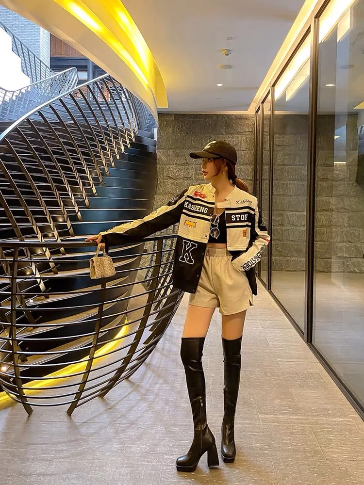 Winter Over The Knee High Boots Fashion Side Zippers Square High Heel Long Boots 2024 Ladies Elegant Mordern Boots