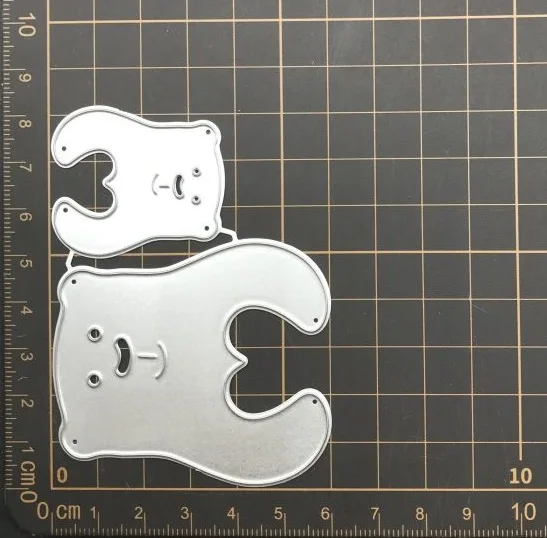 9 kinds bear dwarf Metal Cutting Dies Stencils For DIY Scrapbooking Decorative Embossing Handcraft Die CutsTemplate