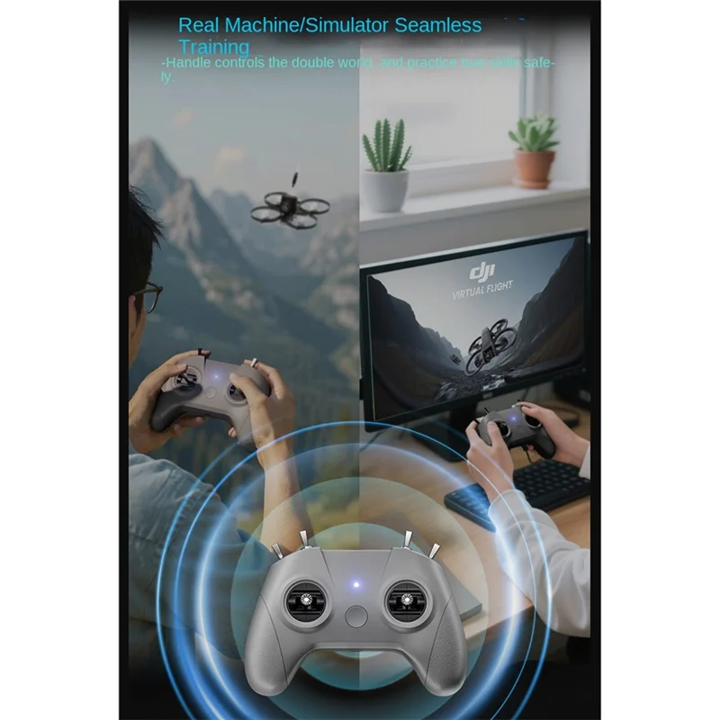 Nuovo! C8 ELRS Ricevitore telecomando Mini maniglia per elicotteri RC Ala fissa FPV Droni Robot Auto Barche Supporta Liftoff/DRL