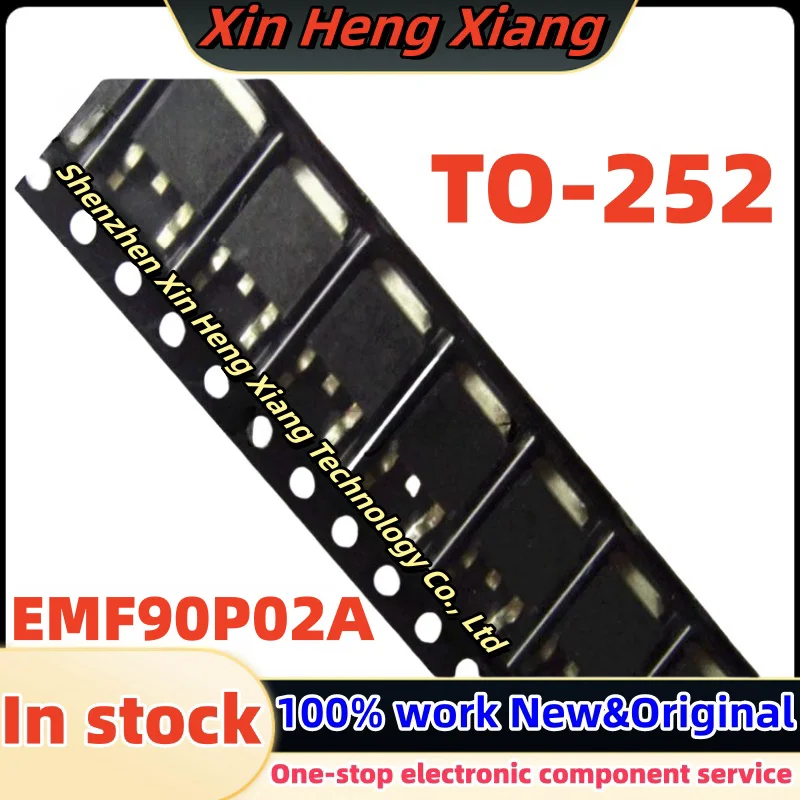 

(10pcs)EMF90P02 F90P02 EMF90P02A TO-252