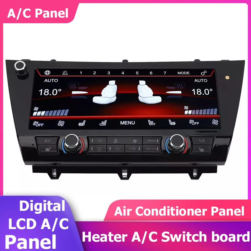 10.25\'\'Inch Digital LCD A/C Heater Climate Control Switch Panel For BMW 5 Series M5 F10 F11 Air Conditioner Conditioning Board