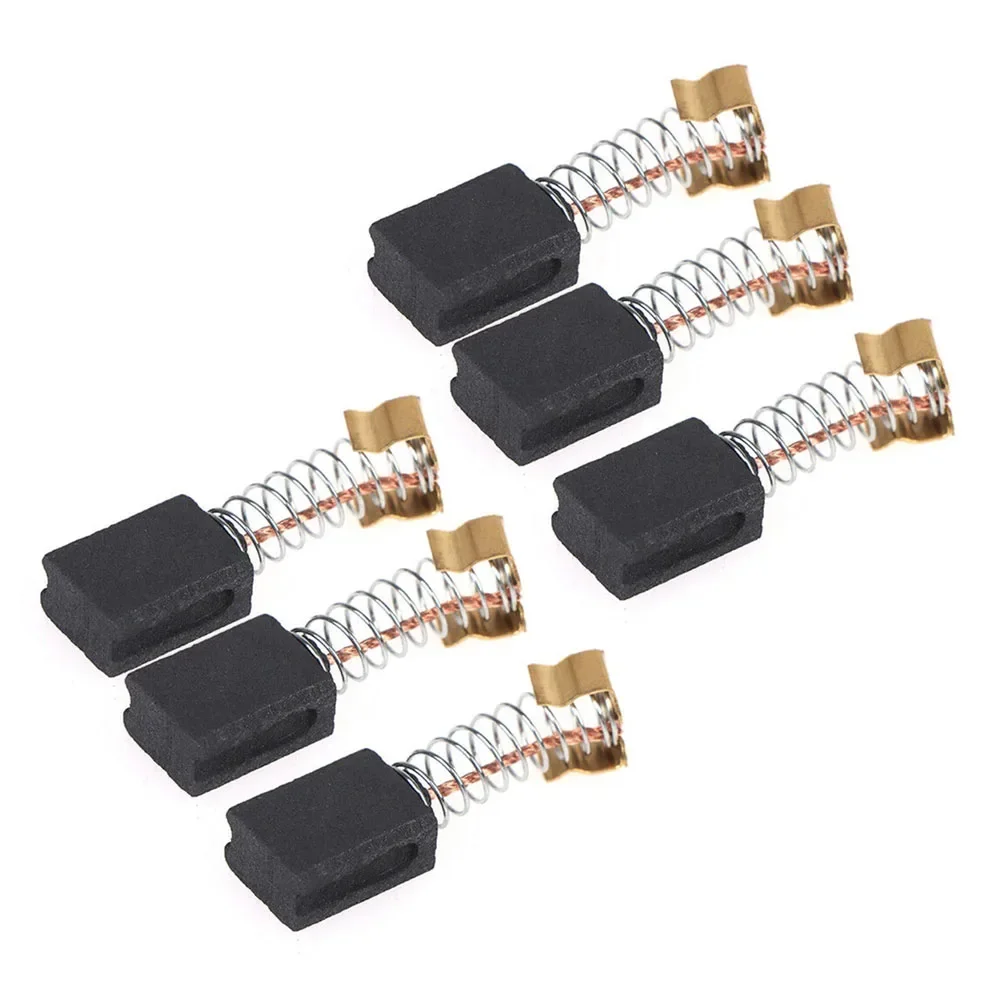 Efficiently Replace Worn Brushes in Your Power Tools with This Pack of 6 Carbon Brushes Compatible with For CB406