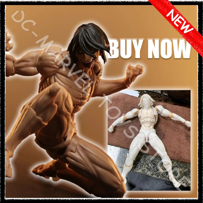 

New Ko Kaiyodo Revoltech Amazing Yamaguchi Attack On Titan Eren Jaeger Ko Model Anime Action Collection Figures Gifts Toys