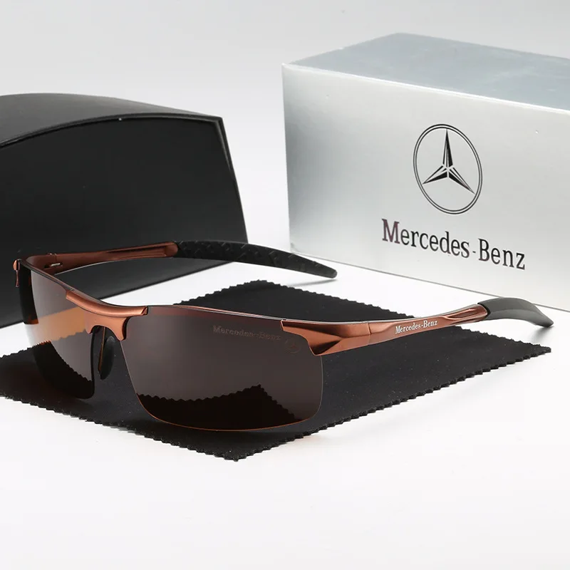 

Car High-End Luxury Polarized Sunglasses Mercedes Benz A B C E V R S Class Vito ML SL GLA GLB GLC GLK GLS SLK Anti Glare Goggles