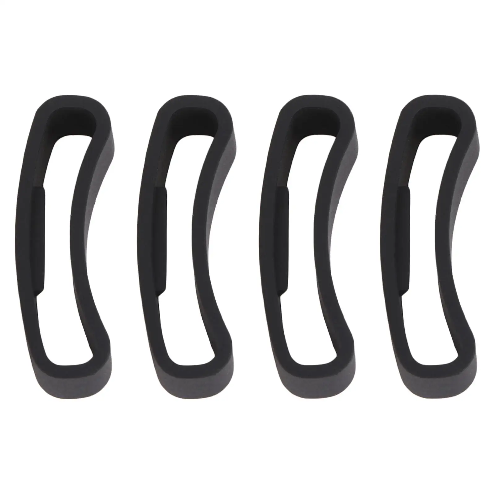 

4PCS Watch AntiFall Strap Keeper Anti-Fall Buckle Ring Soft Watch Band Buckle Ring Durable Material