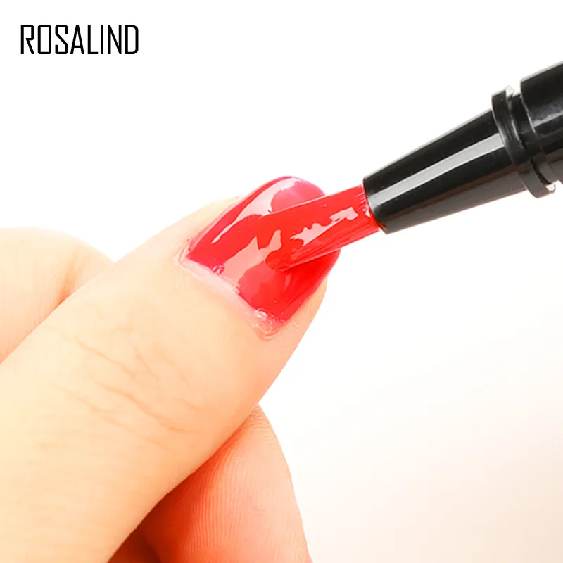 Rosalind Neon Fluorescerende Gel Nagellak Pen Voor Nagels Art Gel Semi-Permanente UV-Gellak Hybride Nagellak Basislaag