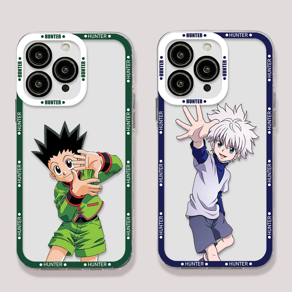 Anime Hisoka Hunter X Hunters Phone Case For Xiaomi Redmi Note 12 11 10 9 Pro 8 9C 10C 12C 13C 4G 5G Silicone Transparent Cover