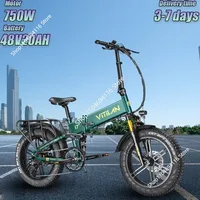 Vitilan I7 Pro 3.0 Electric bicycle 1200W motor 48V 20Ah battery 20*4.0 inch Fat Tire Electric Bike hydraulic disc brake E-Bike