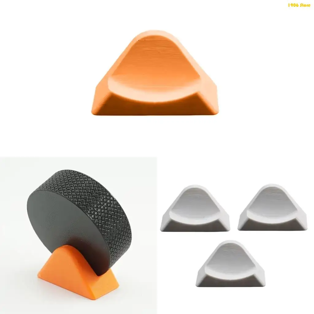 U1JB 3D Printed Hockey Puck Display Storage Stand Clear Acrylic Sports Decoration
