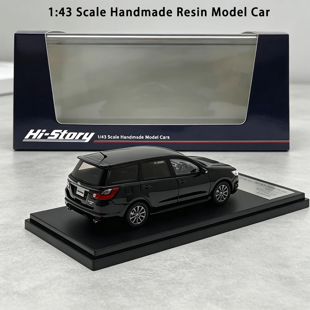 Hi‑Story 1:43 Scale Handmade Resin Model Car Subaru Exiga 2.0 GT (2008) Curator‑Grade Showpiece Distinctive Present