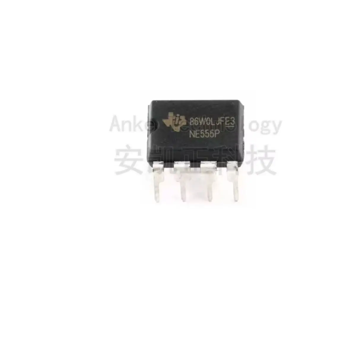 Genuine Original Direct‑Insert NE555P Chip, Single High‑Precision Timer IC, DIP‑8 10PCS