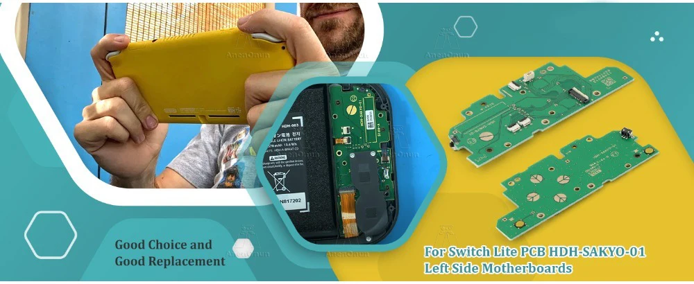 Linke Seite L-Taste D-Pad Motherboard für Switch Lite Ersatz Reparatur Teil HDH-SAKYO-01 PCB Board Langlebiges Konsolenzubehör – Detail 1