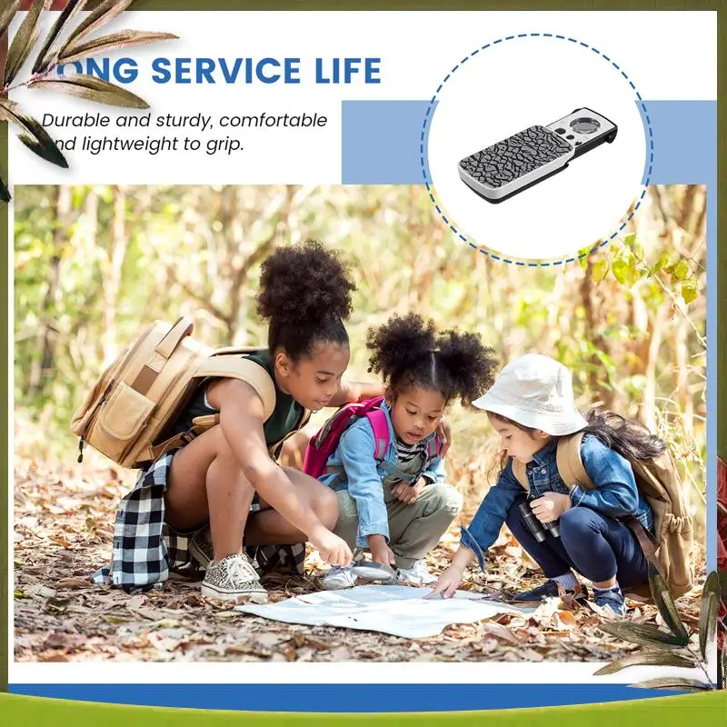 

Новая портативная мини-многофункциональная карманная лупа 30X 60X 90X со светодиодной УФ-светом, стеклянная увеличительная лупа для глаз, линза для ювелирных изделий Diam