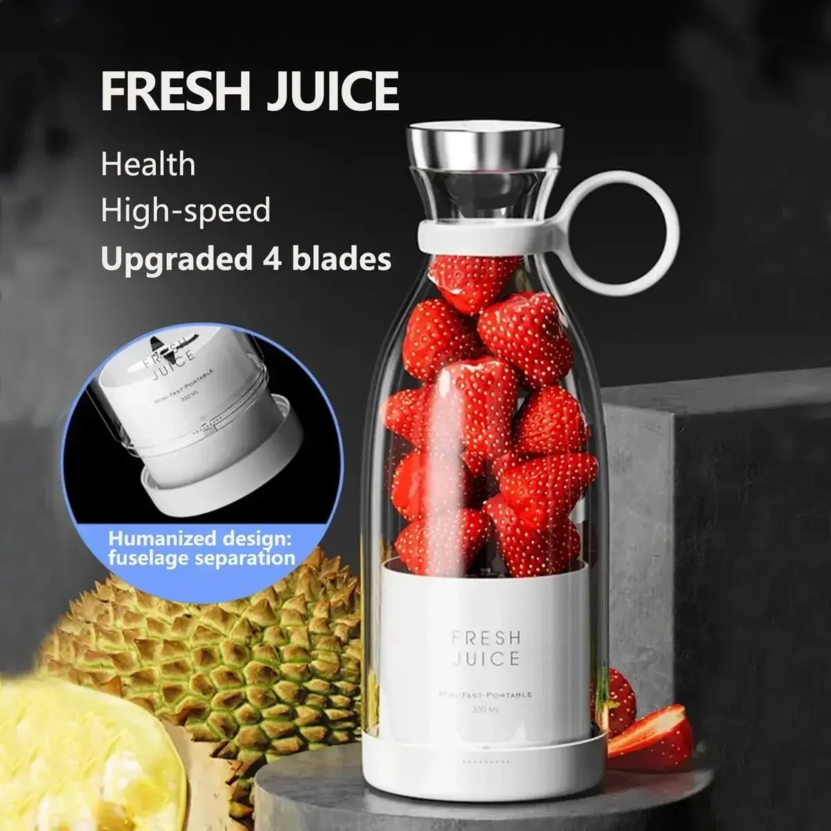 New Mini Portable Blender Electric Juicer Fruit Mixers Fruit Home Smoothies Mixer Multifunctional Juice Maker Machine Blender