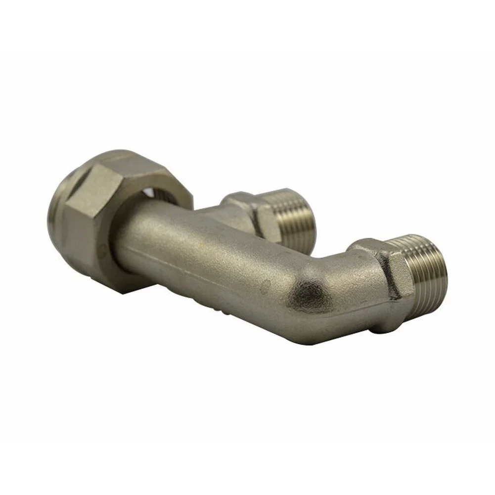 Thickened Brass Gas Meter Tee For F Type To 1/2 Inch Connector M30x2.0 Thread Three Way Valve For Water Heater Stove Pipeline