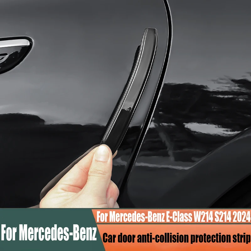 

For Mercedes-Benz E-Class W214 S214 2024 modified car door collision protection strip automotive exterior decoration accessories