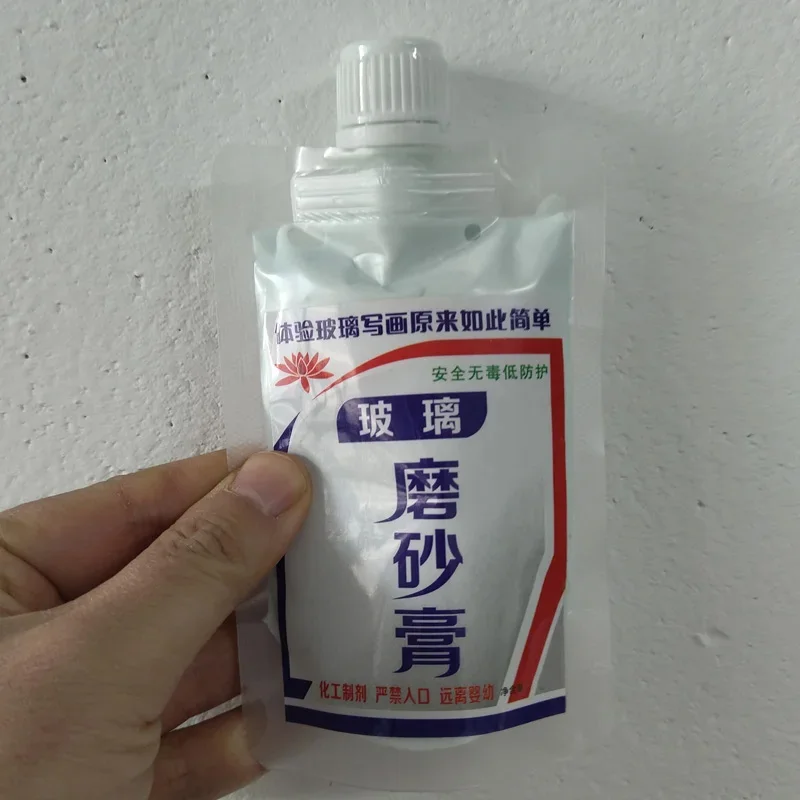 120g Etch Glass Etching Cream Etching Frost Paste Engraving  Painting Create Permanent Designs On Glass