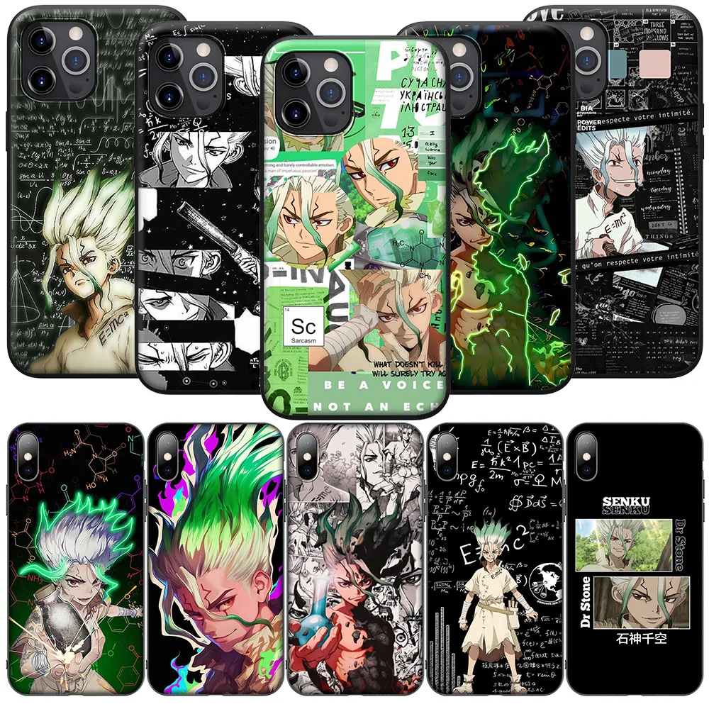 Coque Souple RS54 Dr.Stone Pour Samsung Galaxy S20 S21 S22 S23 S24 Fe Plus Ultra Lite