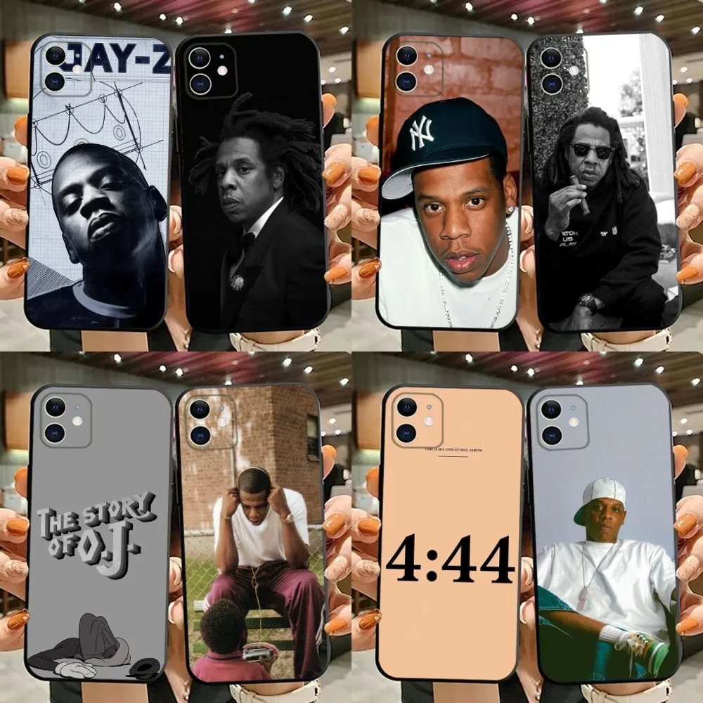 

Jay-Z American Rapper Phone Case For iPhone 15,14,13,12,11,Plus,Pro Max,XS,X,XR,SE,Mini,8,7 Soft Silicone Black Cover