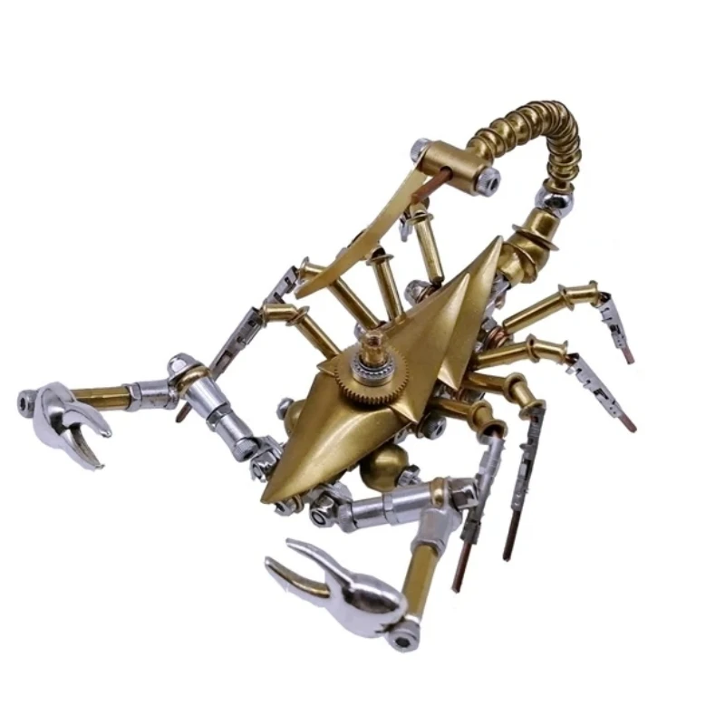 3D Puzzle Metal Scorpion Model Kit Steampunk Mechanical Insects DIY Assembly Toy Puzzles Toys for Kids Adults Gift