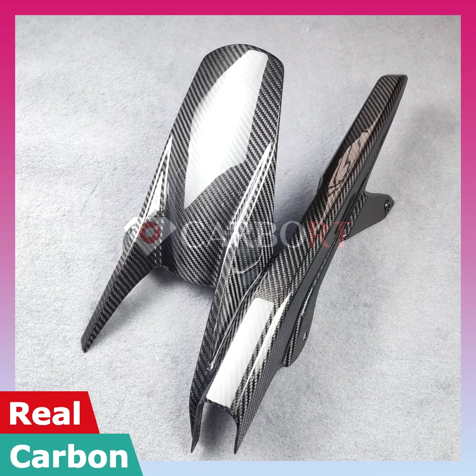 

For Honda CBR650R CB650R Carbon Fiber Rear Fender Hugger Mudguard Mud Splash Fairing CBR 650R 650 R 2019 2020 2021 2022 Cover