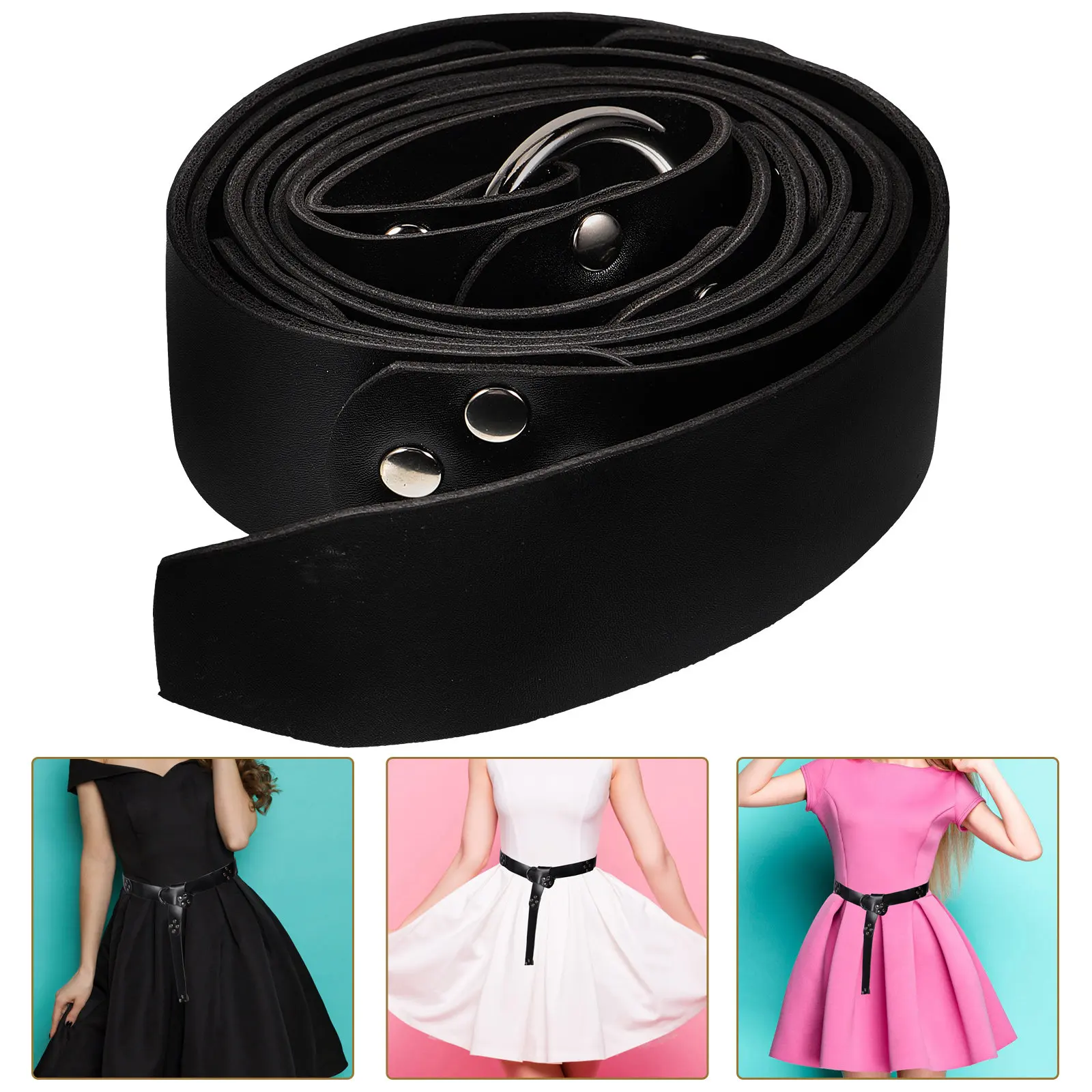 

Medieval Belt Vintage Sword Holder Retro Decorative Renaissance Belt for Cosplay Costume Party Halloween