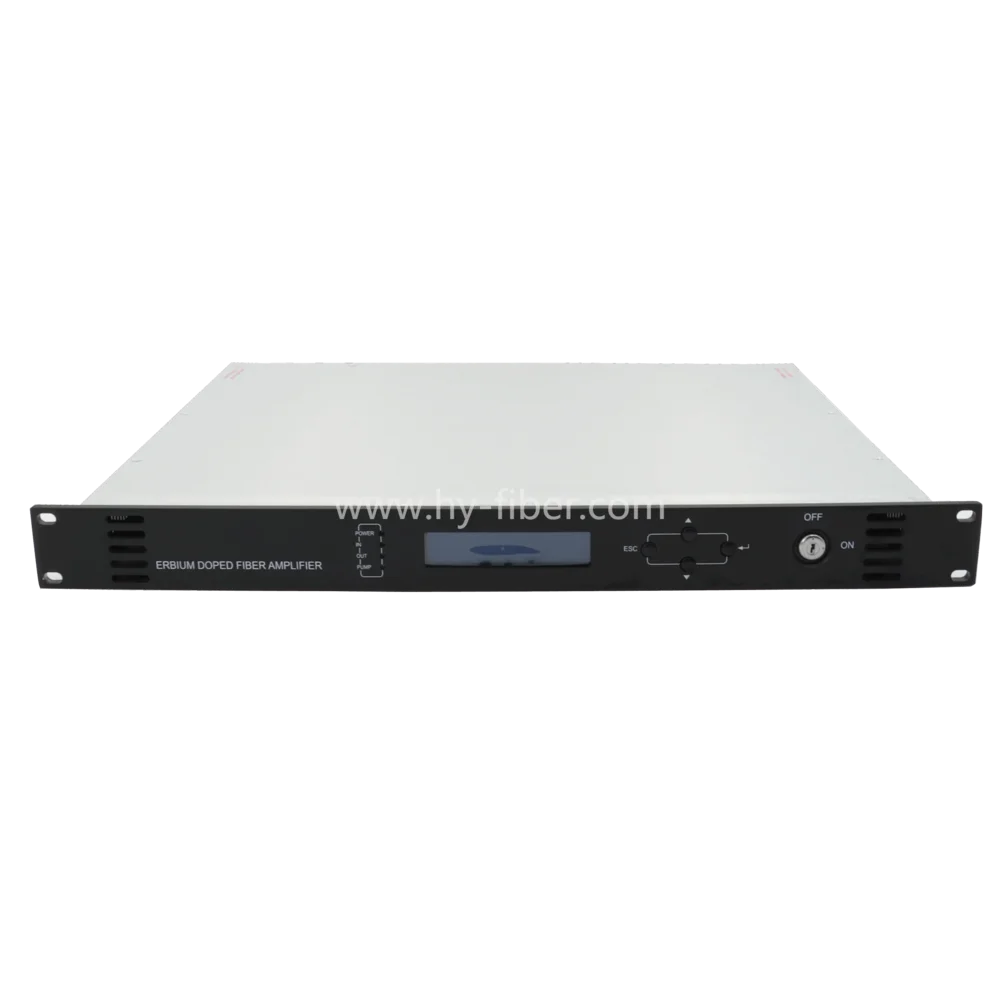 C-Band DWDM Single Channel Optical Pre Amplifier, Variable 30dBm Gain