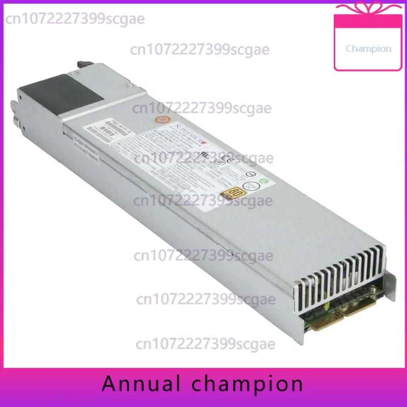 

Резервный источник питания Supermicro PWS-1K21P-1R 1U, 1000 Вт/1200 Вт, блок питания 80 Plus, золото