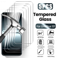 OnePlus13T Glass 5Pcs 9H Clear Crystal Protective Glass  For OnePlus 13T 5G One Plus 13T 13 T T13 1+13T Screen Protector HD Film