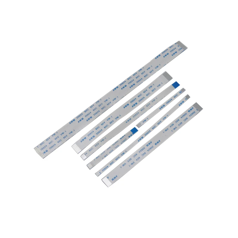 【10PCS】FPC FFC Ribbon Flexible Flat Cable 4/6/8/10/12/14/16/18/20 Pin Pitch 0.5MM  A-Type B-Type 5CM 10CM 15CM 20CM
