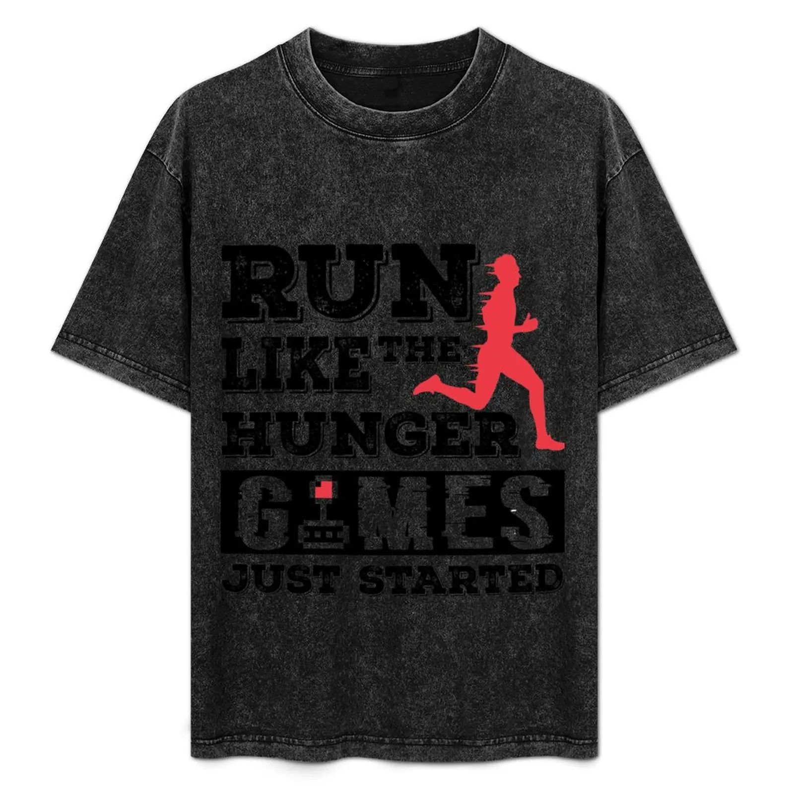 

RUN LIKE THE HUNGER GAMES VERY FUNNY T-Shirt luxury designer hippie clothes Clothing blue archive mens graphic t-shirts anime