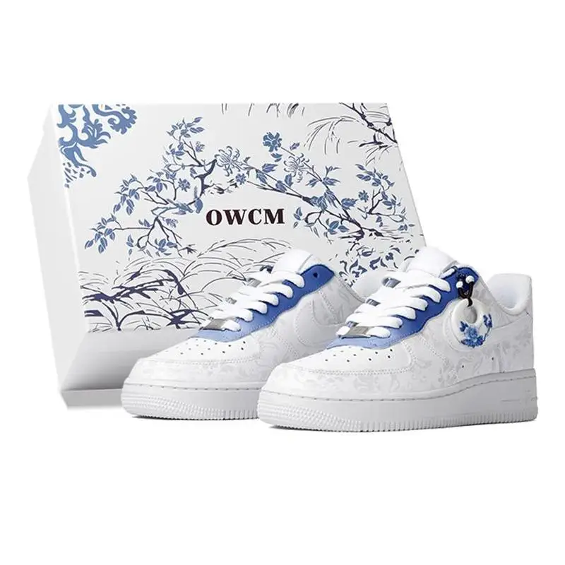 【Customize】Nike Air Force 1 Skateboarding Shoes Men Sneakers shoes CW2288-111