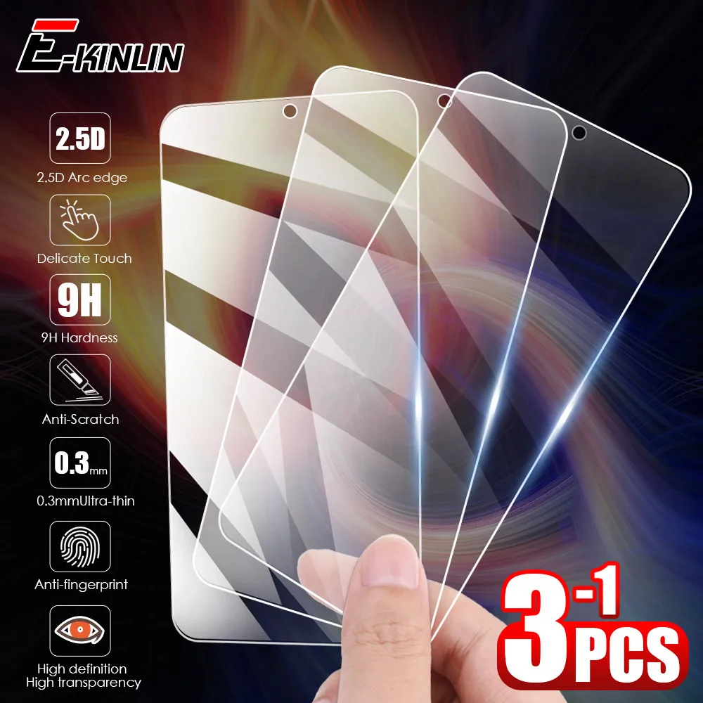 0.26mm 2.5D Screen Protector For Redmi Note 12 12S 11S 11 11T 10T 10S 10 9 9S Pro Plus Max Tempered Glass Protective Guard Film