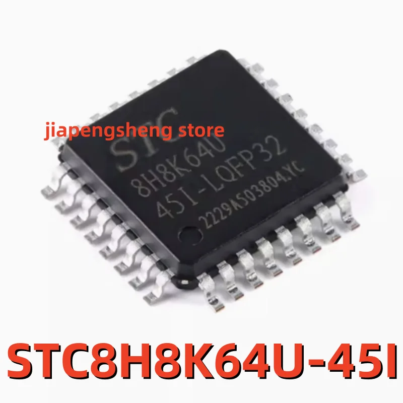 

1PCS original authentic STC8H8K64U-45I-LQFP32 chip 8051 microprocessor chip