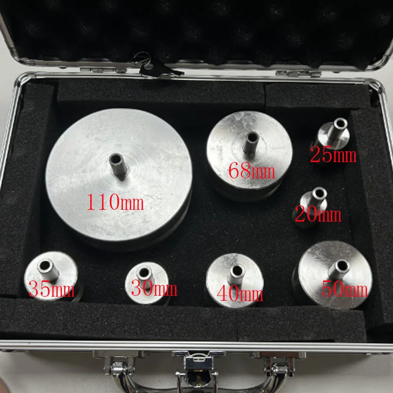 8pcs/lot Diamond Powder Sintered Drill Bit Tile Marble Glass Ceramic Jade Hole Saw Drilling Bits For Power Tools With Box