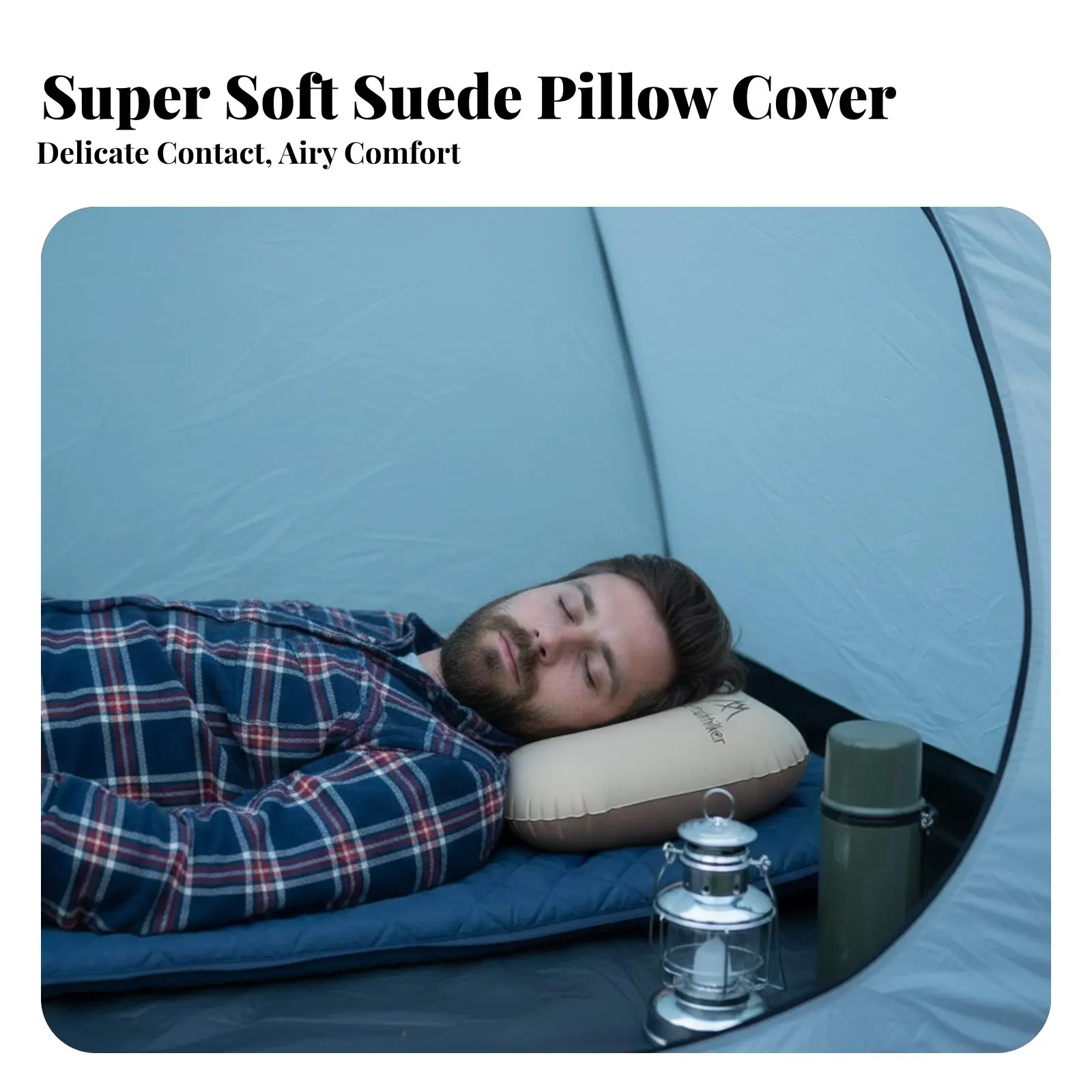 

Самонадувающийся спальный коврик, толстый и комфортный, для кемпинга на природе, с уникальным дизайном и чехлом в виде сырной подушки