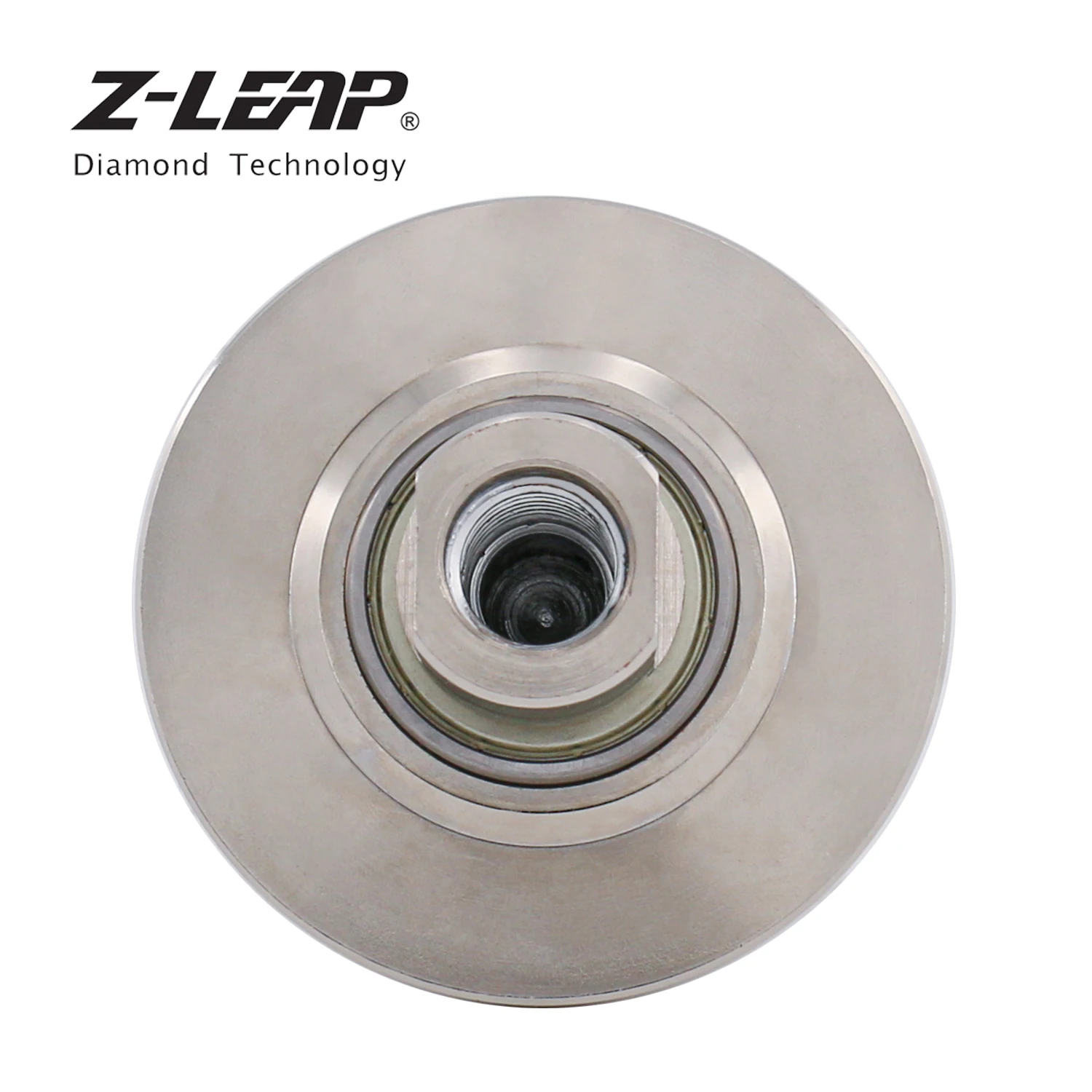 Z-LEAP Diamond Hand Profiler B5 ,Half Bullnose Vaccum Brazed Profile Wheel Metal Cover Router Bit for Marble Granite