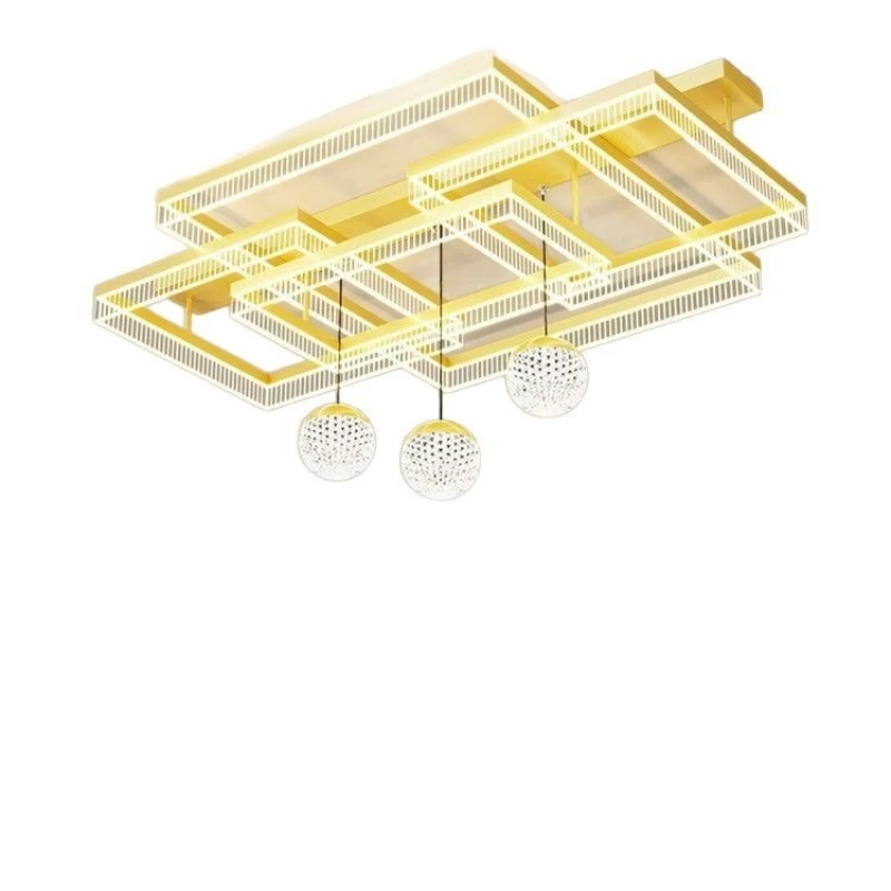 

Modern Minimalist Light Luxury Hanging Ball Ceiling Lamp Living Room Bedroom Restaurant Personalized Luxury Lighting Fixtures