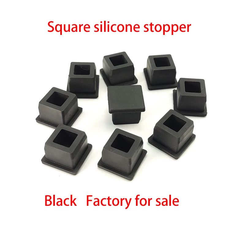 Cabinet Anti collision Particle Embedded mute Square Silicone Rubber stopper Plug 25mm 30mm 35mmParticle Noise pad