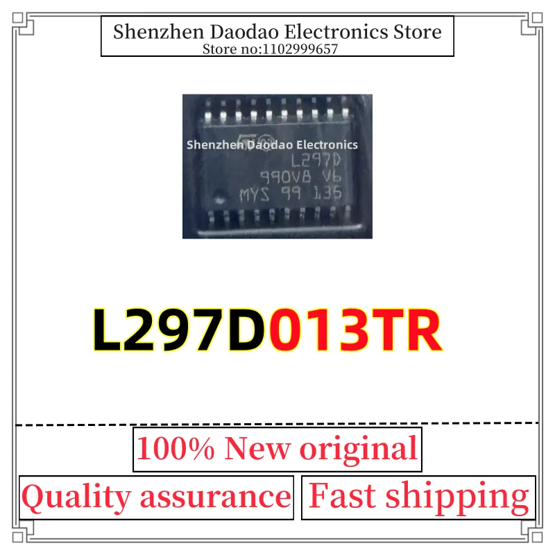 

L297D013TR L297D SOP-20 Bridge driver chip IC new original