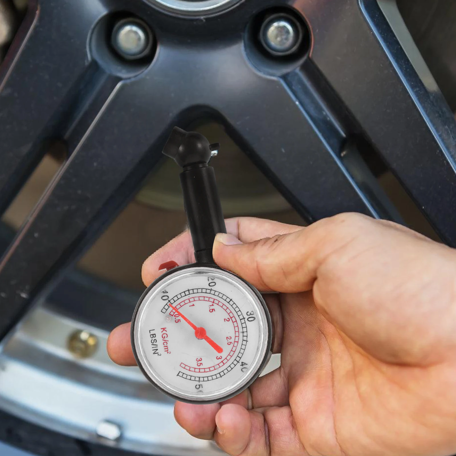

High Precision Durable Abs Plastic Car Wheel Meter Tool Mechanical System Vehicle Tire Air Stylish Design Replacing Tire
